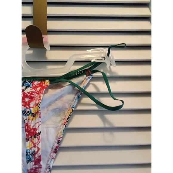 Back Talk Christmas theme ornament text words g-string thong women's sz 7 Large - Picture 4 of 4